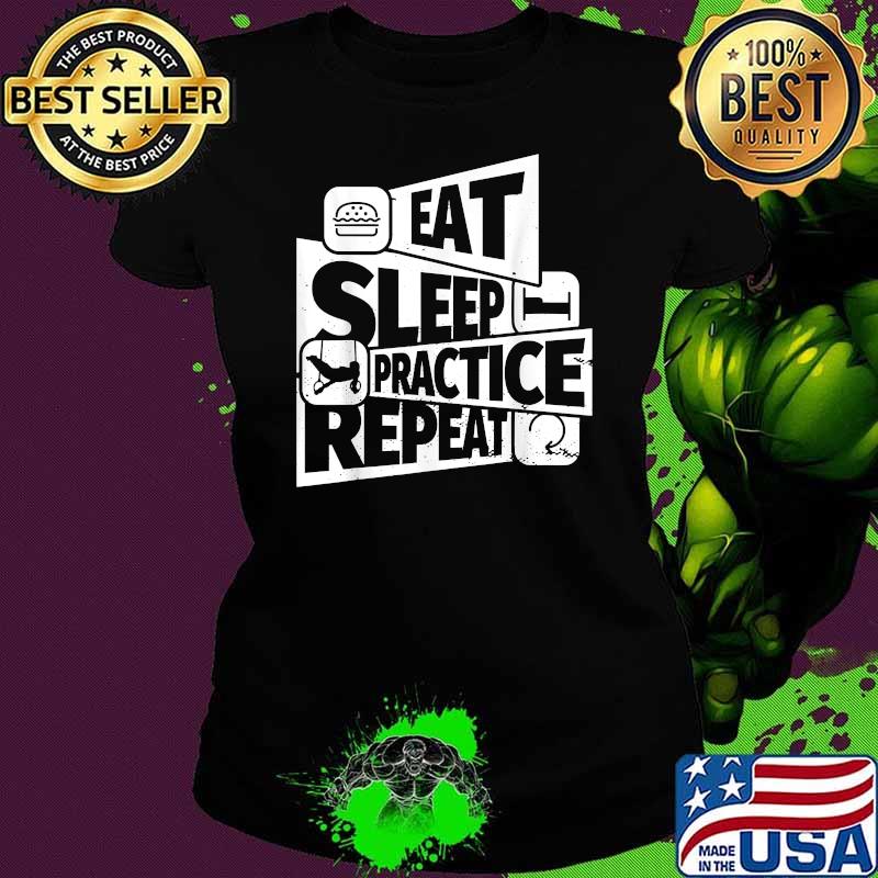EAT SLEEP Rings artistic gymnastics REPEAT T-Shirt Ladies tee EAT SLEEP Rings artistic gymnastics REPEAT T-Shirt Ladies tee