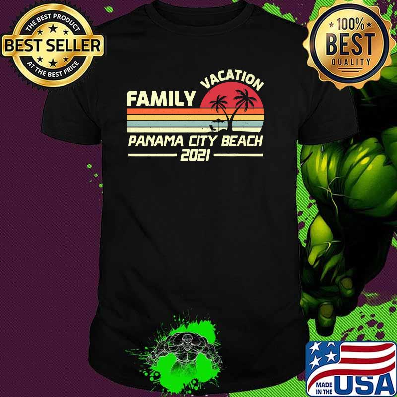 Family Vacation Panama City Beach 2021 VIntage T-Shirt