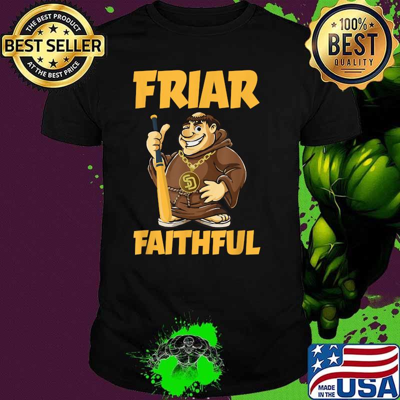 Friar Faithful Swag Chain San Diego Baseball T-Shirt