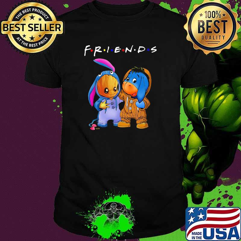 Friends Baby groot and Eeyore shirt