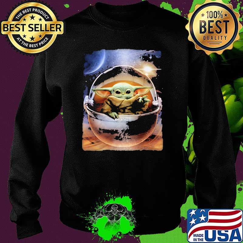 Galaxy Baby Yoda Shirt Sweater Galaxy Baby Yoda Shirt Sweater