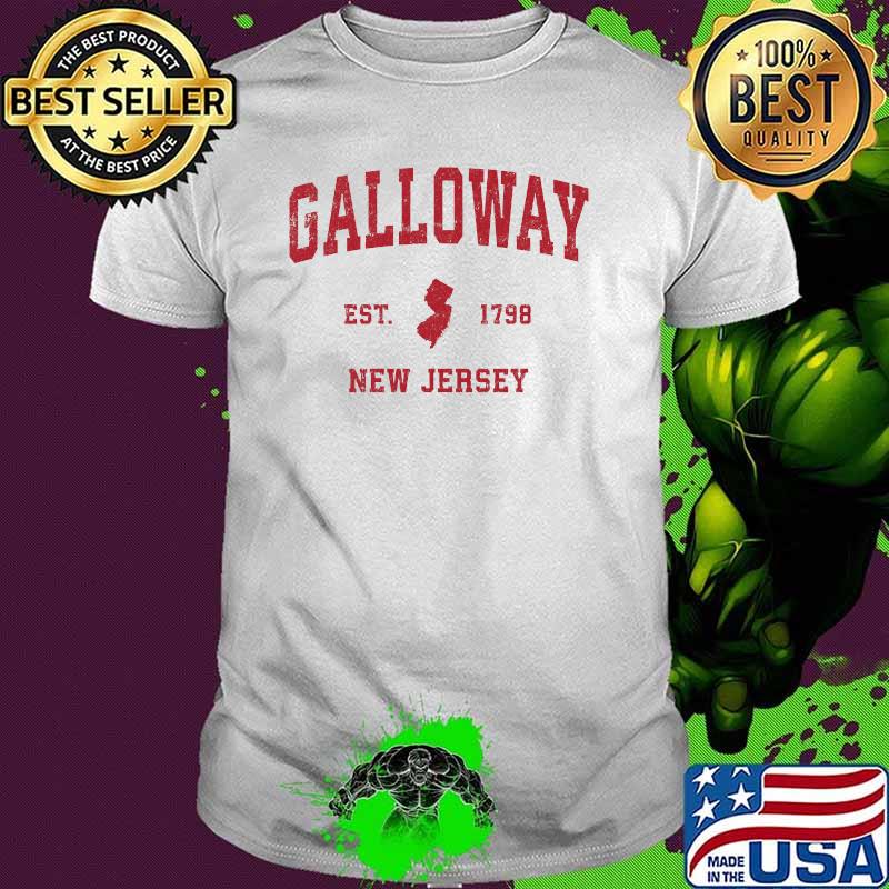 Galloway New Jersey 1798 NJ Vintage Sports Shirt