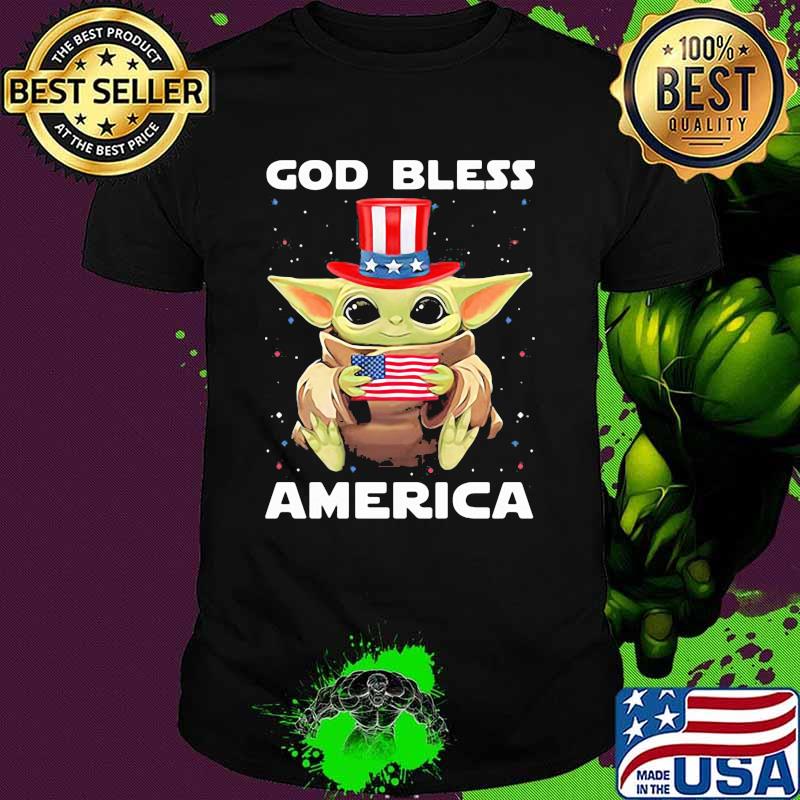 God Bless America Baby Yoda Shirt God Bless America Baby Yoda Shirt