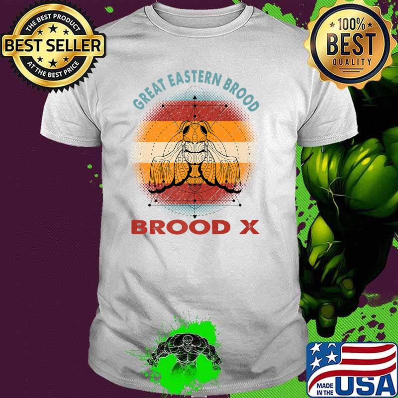 Great Eastern Brood X Summer 2021 Cicada Vintage T-Shirt Great Eastern Brood X Summer 2021 Cicada Vintage T-Shirt