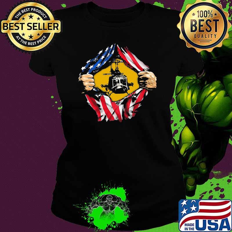 Huey in Heart American Flag Shirt Ladies tee Huey in Heart American Flag Shirt Ladies tee