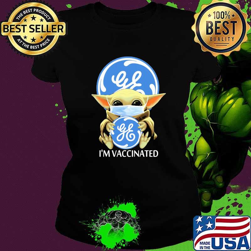 Im vaccinated yoda hug logo s Ladies tee Im vaccinated yoda hug logo s Ladies tee