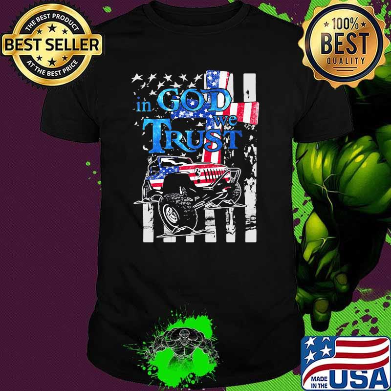 In God We Trust American Flag Shirt
