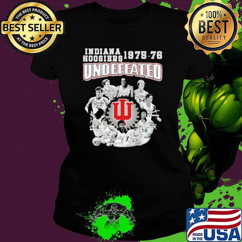 Indiana Hoosiers Undefeated Shirt Ladies tee Indiana Hoosiers Undefeated Shirt Ladies tee