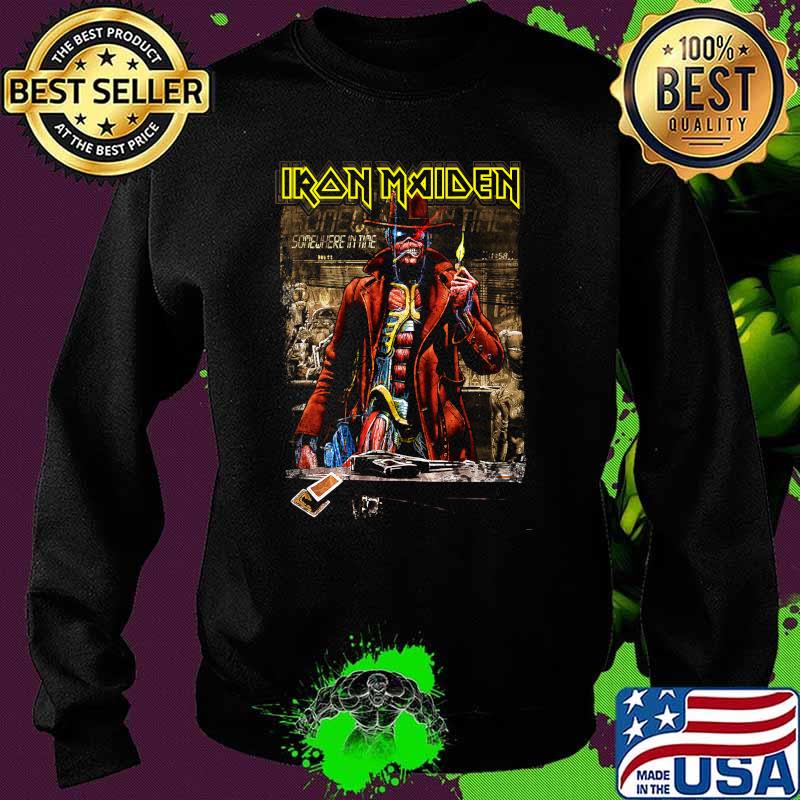 Iron Maiden - Stranger Sepia Shirt Sweater Iron Maiden - Stranger Sepia Shirt Sweater