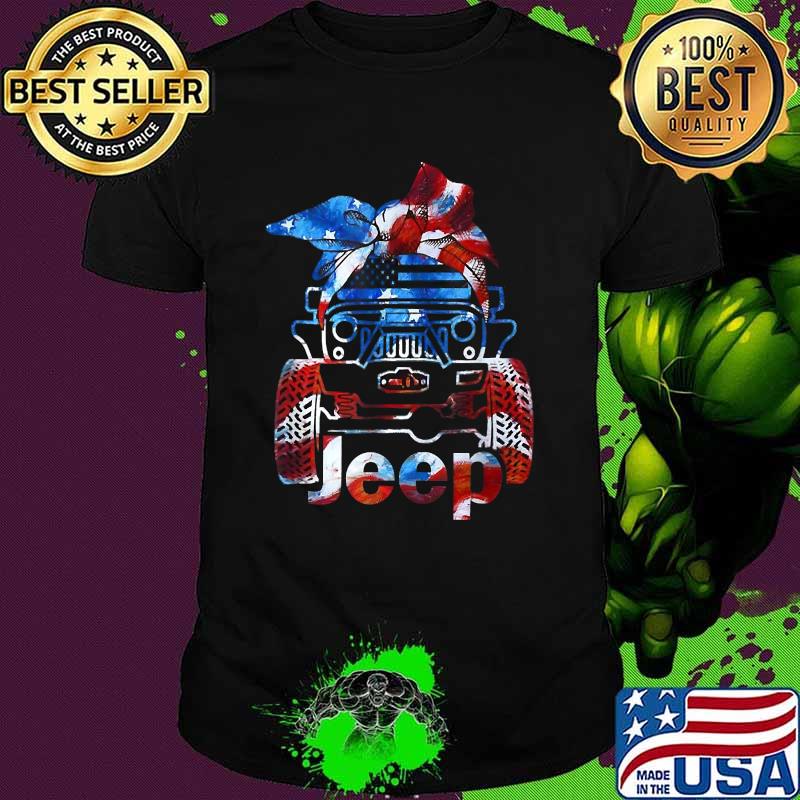 Jeep 4th Of July American Flag Independence Shirt