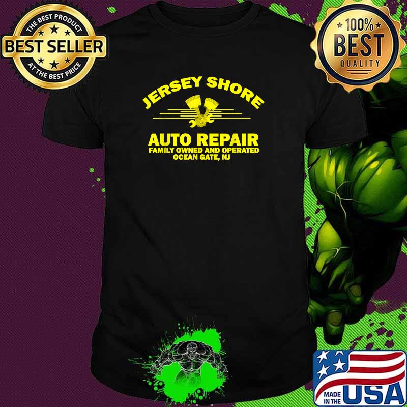 Jersey shore auto repair family owned and operated ocean Standard Black Shirt
