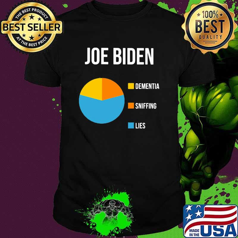 Joe Biden Dementia Sniffing Lies Shirt Joe Biden Dementia Sniffing Lies Shirt