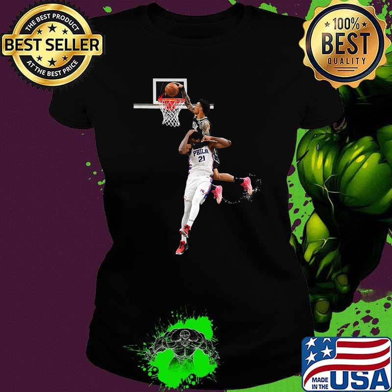 John collins embiid basketball T-Shirt Ladies tee John collins embiid basketball T-Shirt Ladies tee