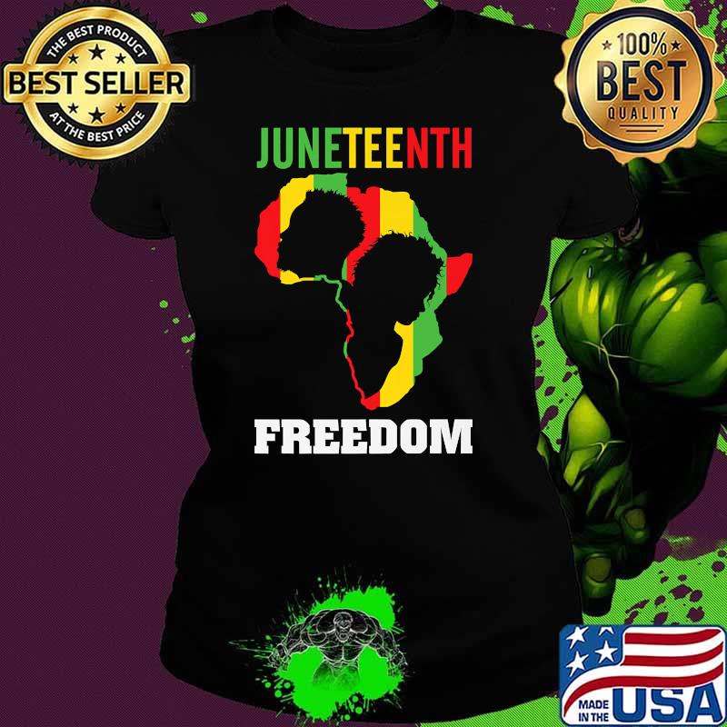JUNETEENTH Freeish Since 1865 Melanin Ancestor Black History T-Shirt Ladies tee JUNETEENTH Freeish Since 1865 Melanin Ancestor Black History T-Shirt Ladies tee