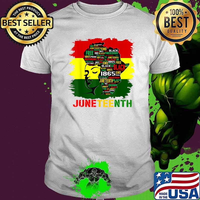 Juneteenth Independence Day - African Flag Black History T-Shirt