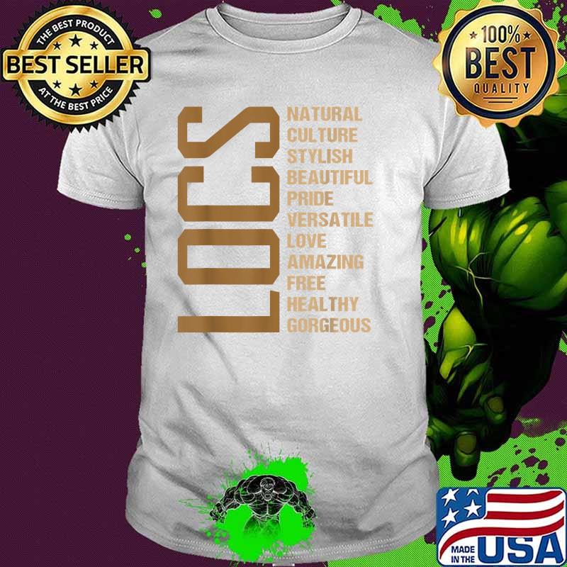 Locs Dreadlocks lovers afro black Loc'd Up Loc'd Definition T-Shirt