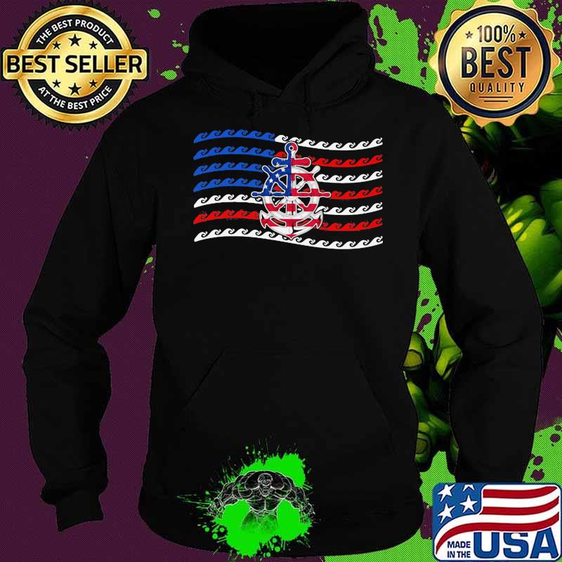Love Sailor American Flag Shirt Hoodie Love Sailor American Flag Shirt Hoodie