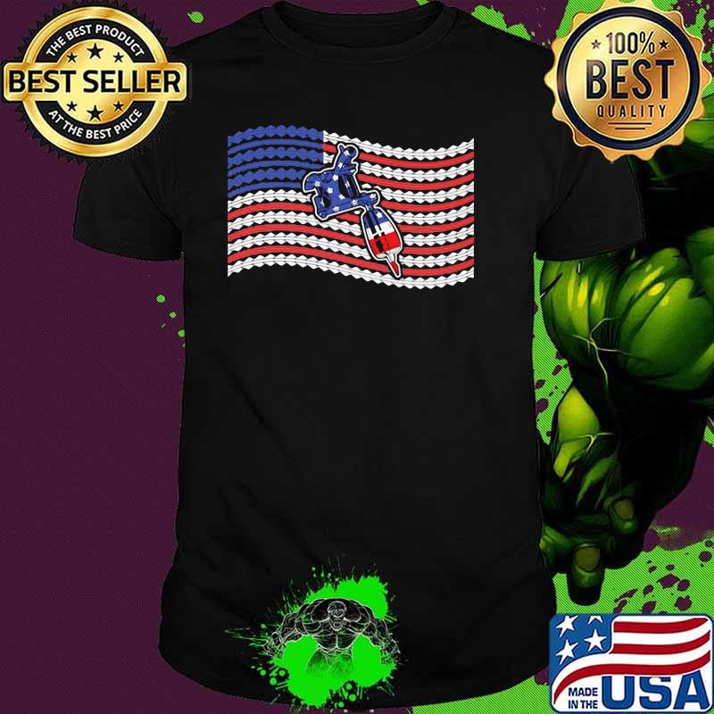 Love Tattoos American Flag Shirt