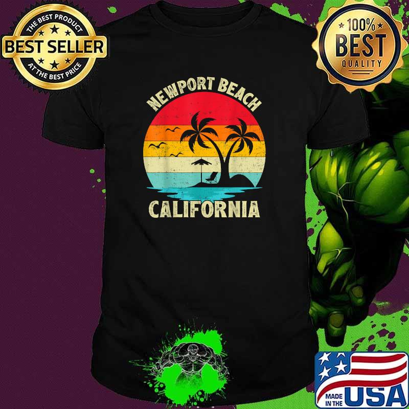 Newport Beach California Family Vacation Vintage T-Shirt
