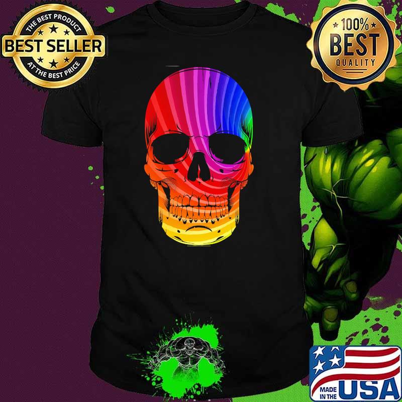 Official skull pride lgbt shirt
