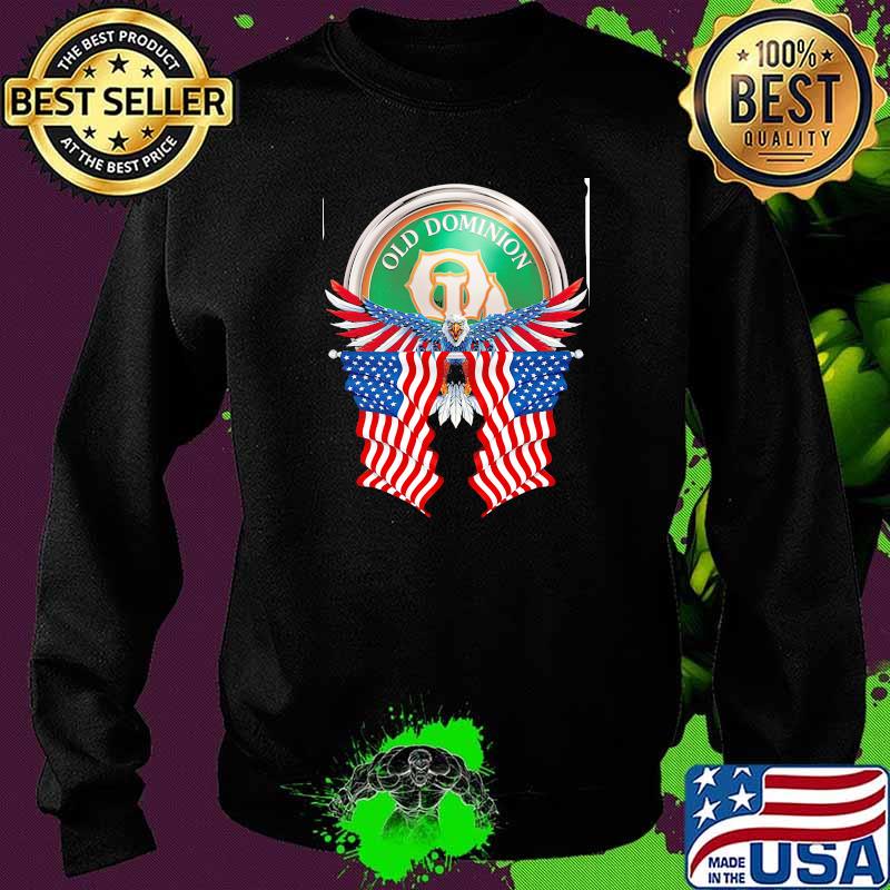 Old dominion logo eagle american flag Sweater Old dominion logo eagle american flag Sweater