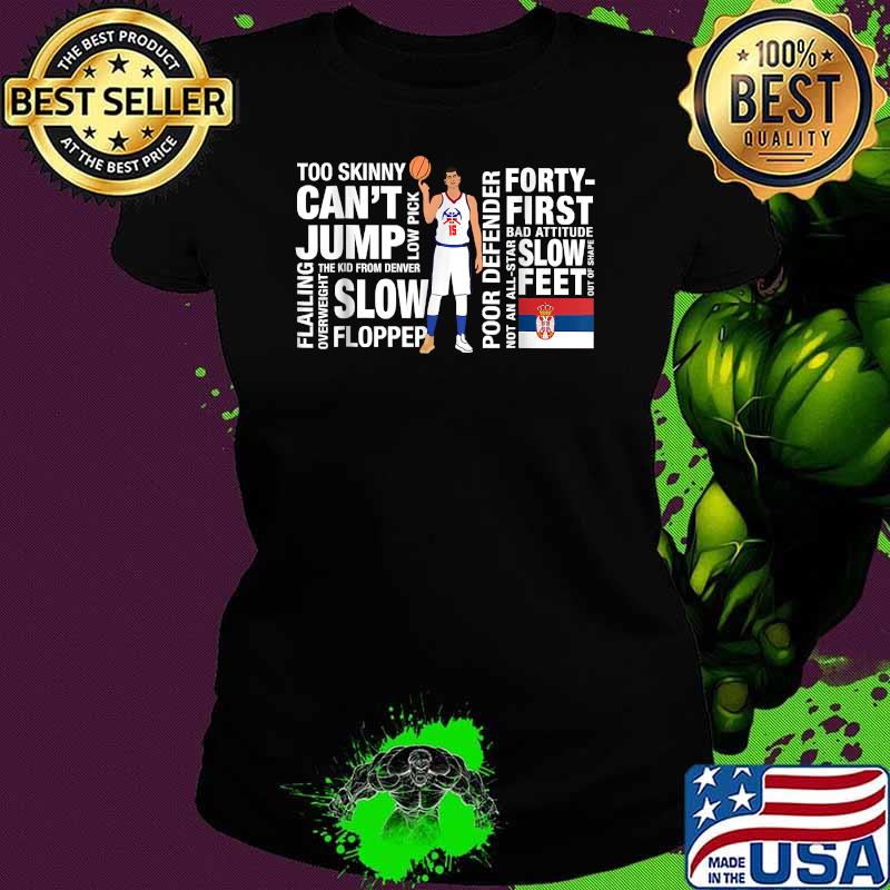 Peep Nikola Jokic's MVP Flag T-Shirt Ladies tee Peep Nikola Jokic's MVP Flag T-Shirt Ladies tee