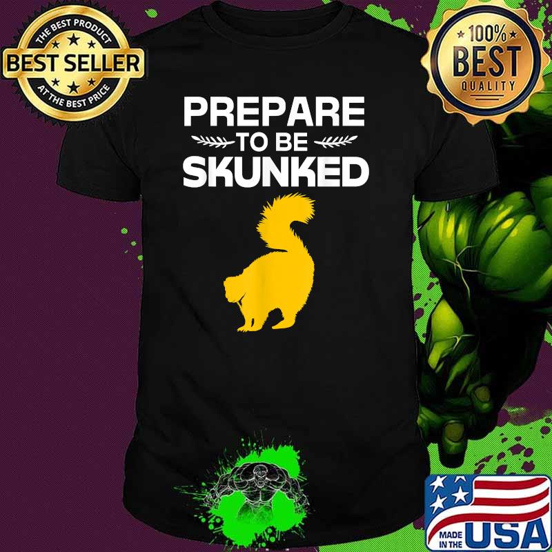 Prepare To Be Skunked Funny Cribbage T-Shirt