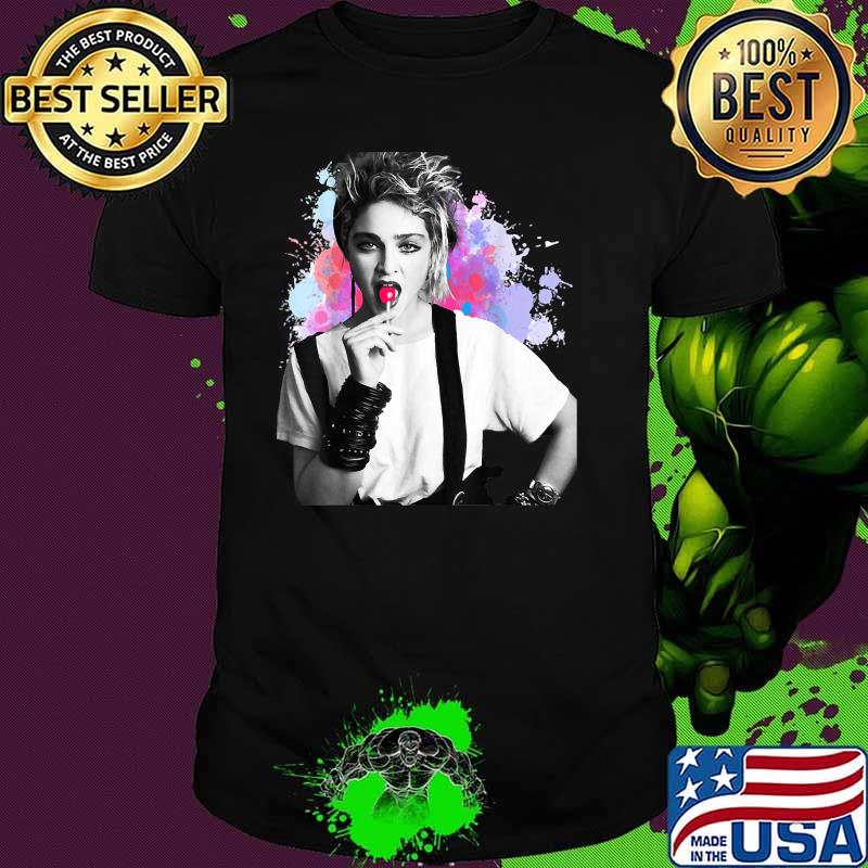 Retro LoliPop Madonnas Artwork T-Shirt