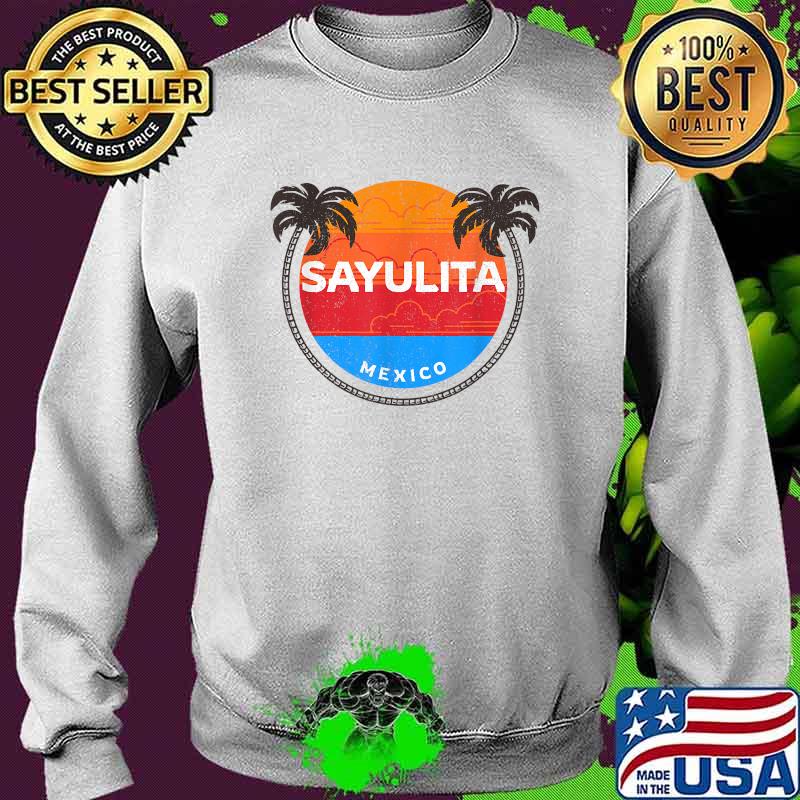 Sayulita Mexico Sunset Vintage T-Shirt Sweater Sayulita Mexico Sunset Vintage T-Shirt Sweater