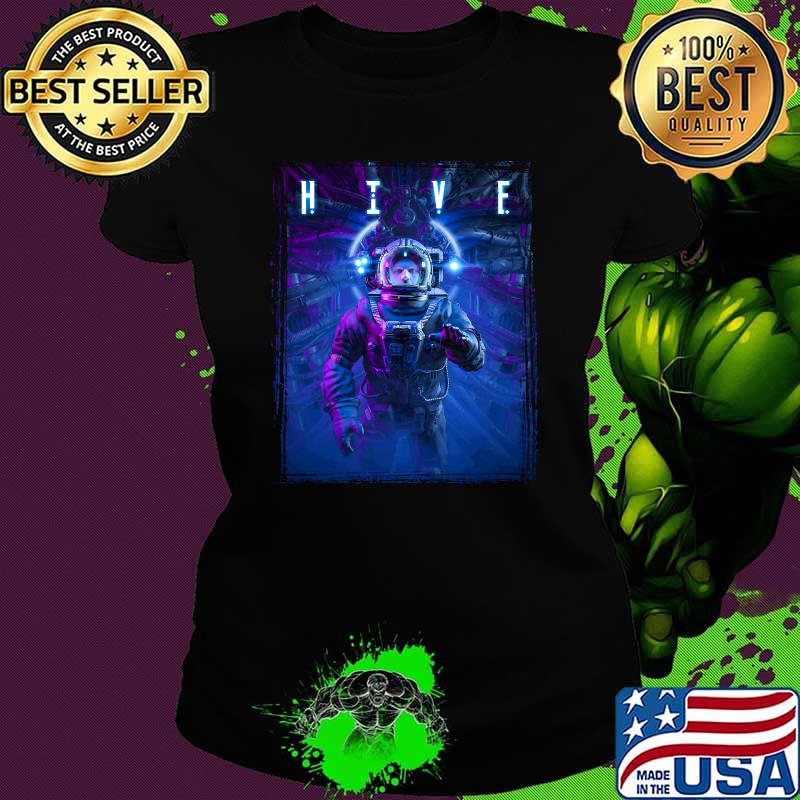 Science Fiction Astronaut Alien Machine Hive Gamer Shirt Ladies tee Science Fiction Astronaut Alien Machine Hive Gamer Shirt Ladies tee