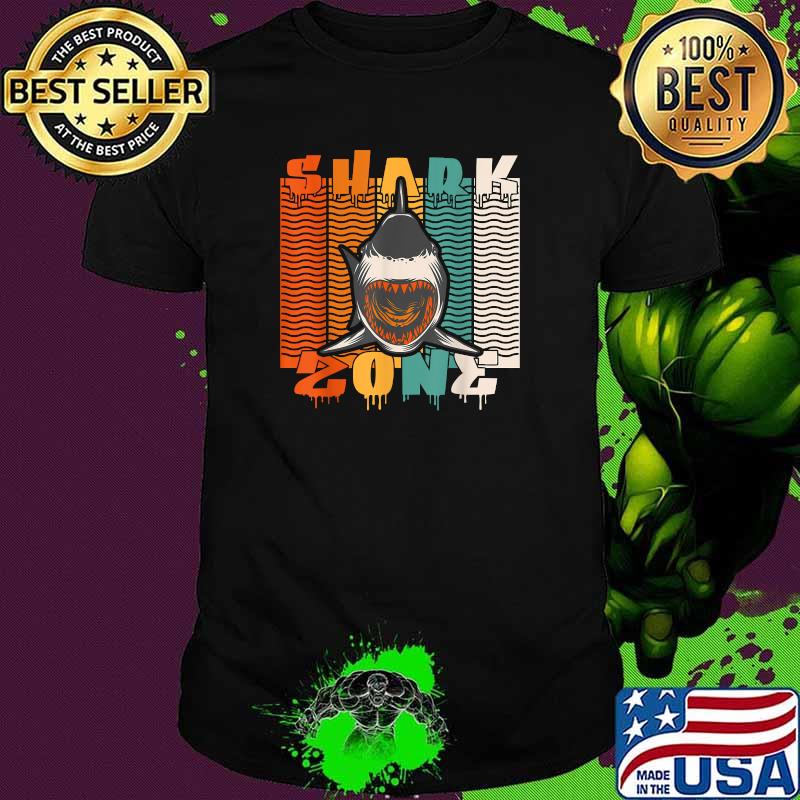 Shark Zone Vintage T-Shirt