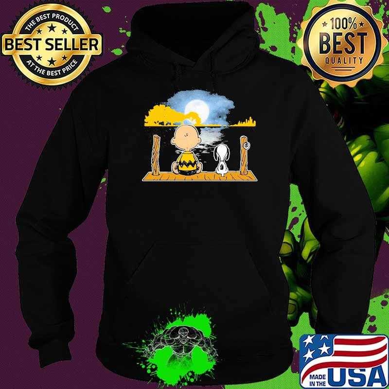 Snoopy and charlie Moon Lake Shirt Hoodie Snoopy and charlie Moon Lake Shirt Hoodie