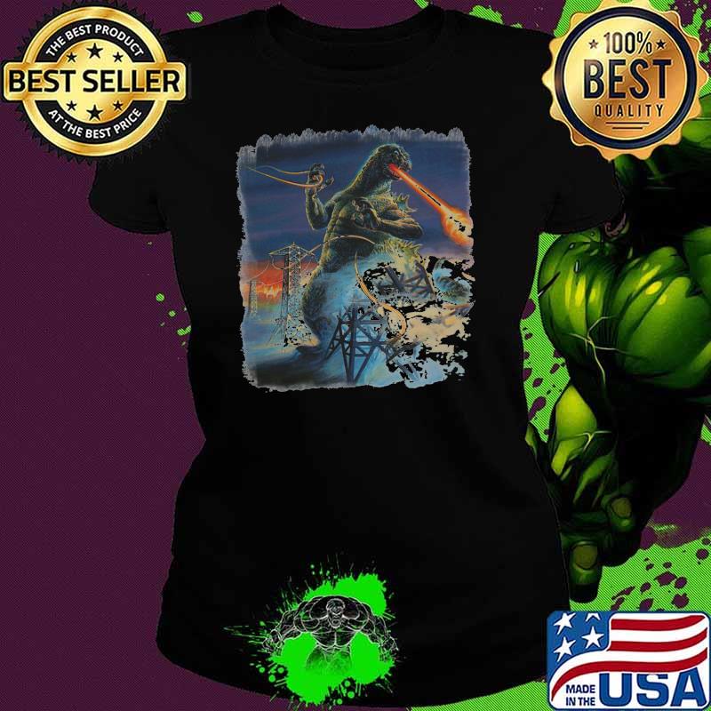 The Monster Godzilla Ladies tee The Monster Godzilla Ladies tee