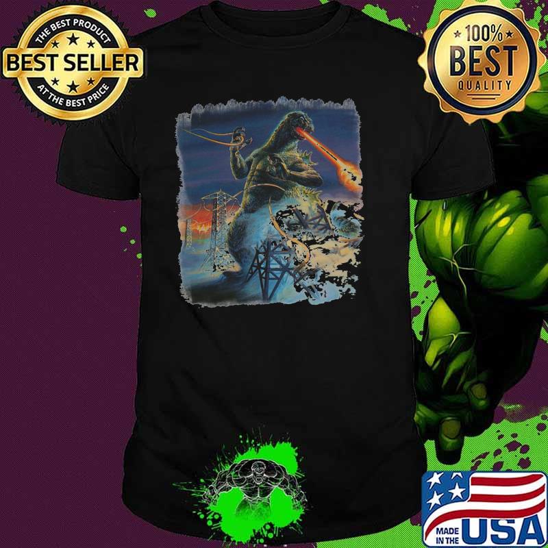 The Monster Godzilla shirt