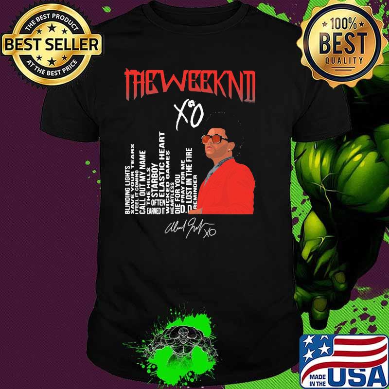 The Weekend Blinding Lights Save Your Tears Shirt