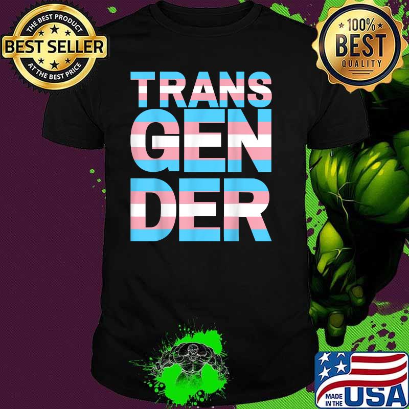 Trans Gen Der Rainbow LGBTQIA T-Shirt