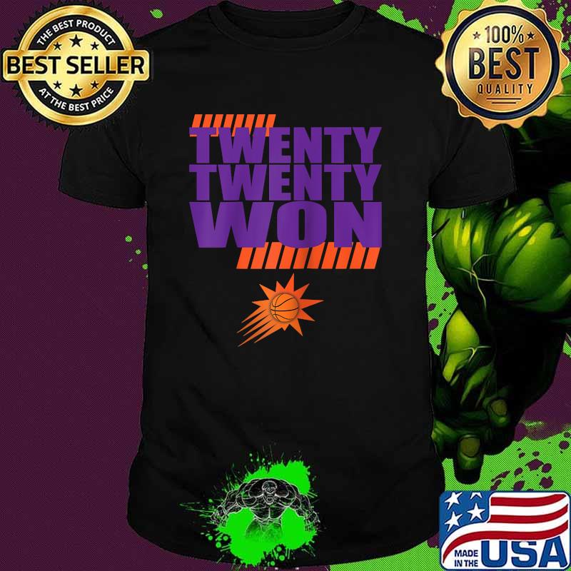 Twenty Twenty Won Phx AZ Basketball Raglan Shirt
