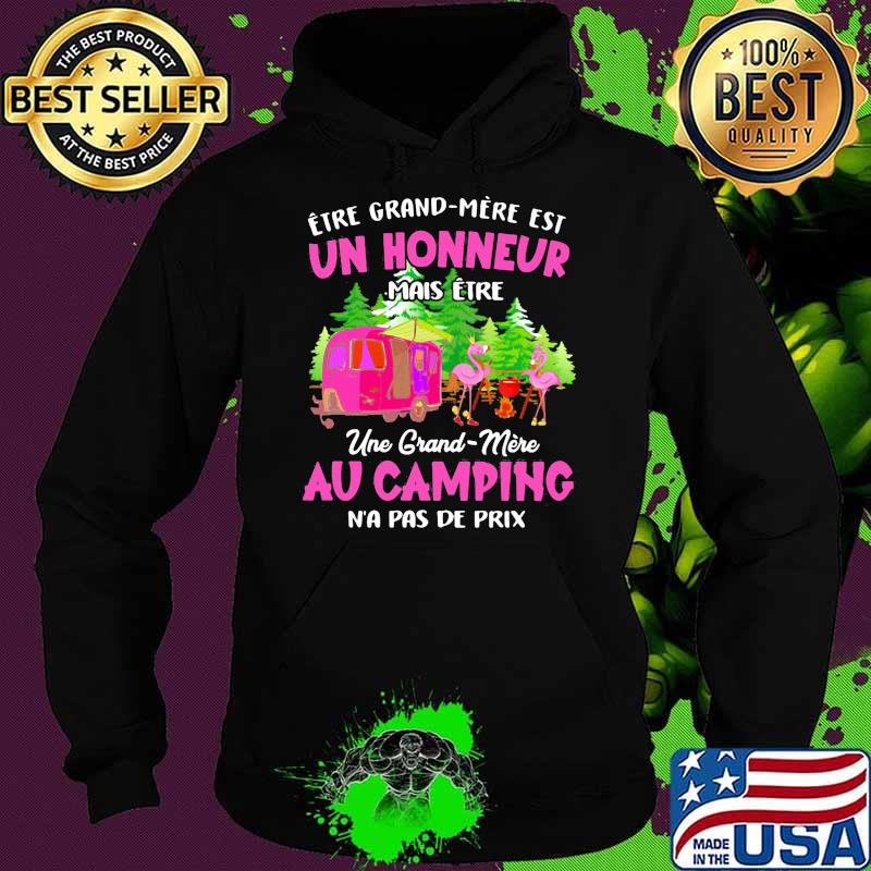 Une grand-mère au camping n'a pas de prix flamingo Hoodie Une grand-mère au camping n'a pas de prix flamingo Hoodie