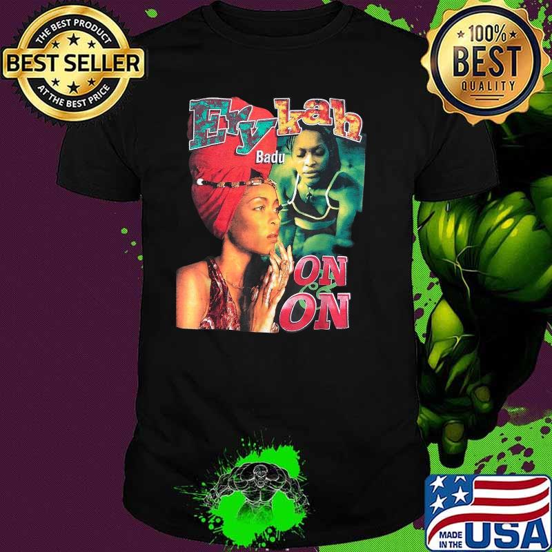 Vintage Erykah Art Badu Limited Design T-Shirt