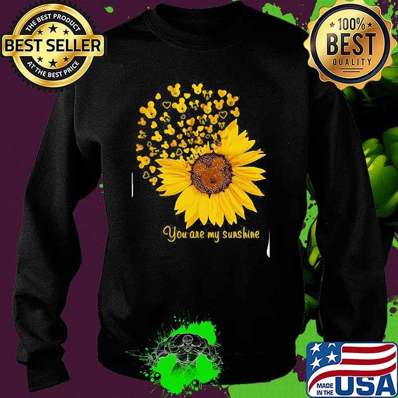 You are my sunshine sunflower mickey disney Sweater You are my sunshine sunflower mickey disney Sweater