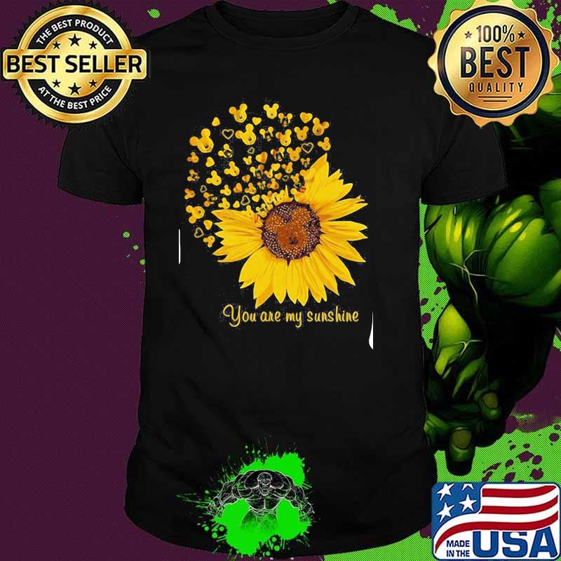 You are my sunshine sunflower mickey disney shirt You are my sunshine sunflower mickey disney shirt