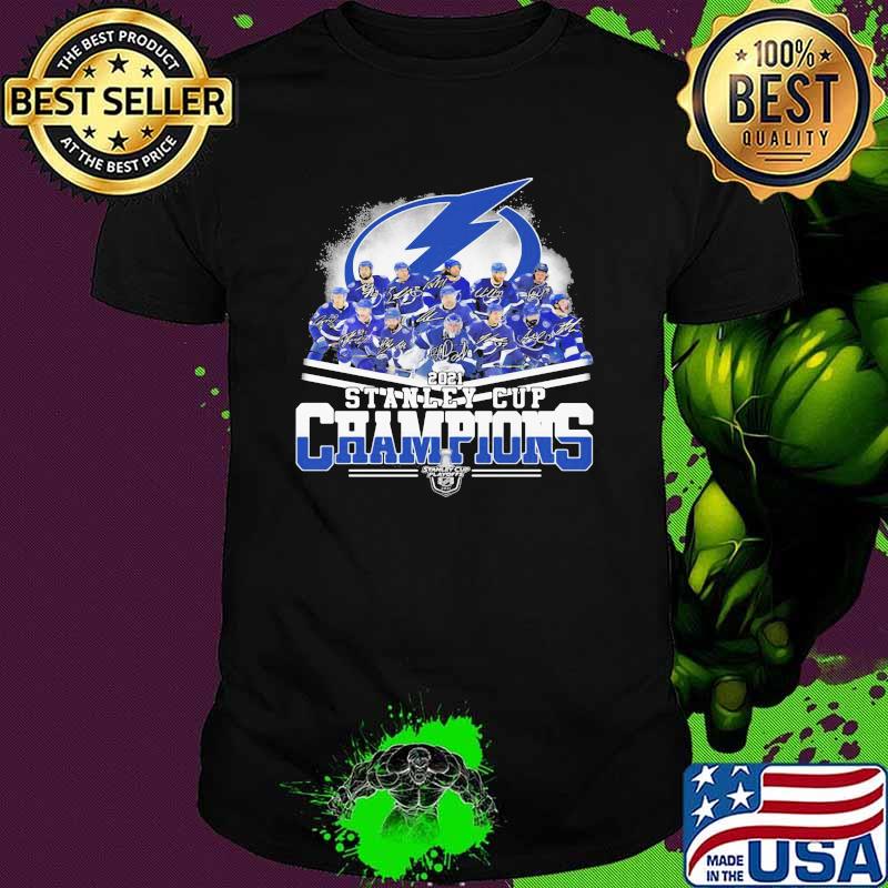 2021 Stanley Cup Champions Tampa Bay Lightning Hockey Shirt
