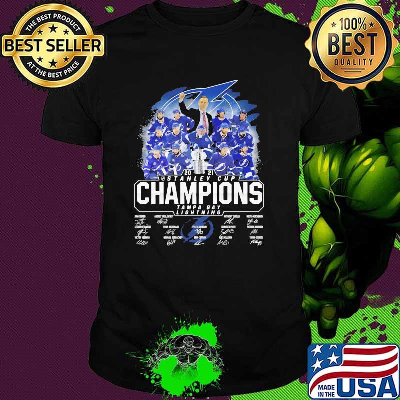 2021 Stanley Cup Champions Tampa Bay Lightning Hockey Team Shirt