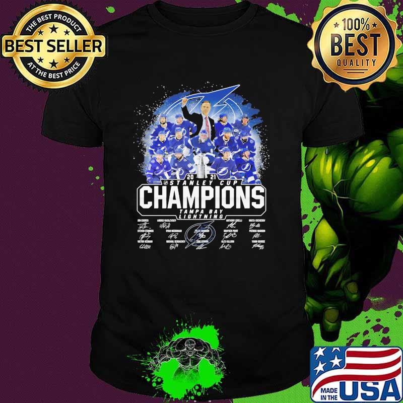 2021 Stanley Cup Champions Tampa Bay Lightning Team Shirt