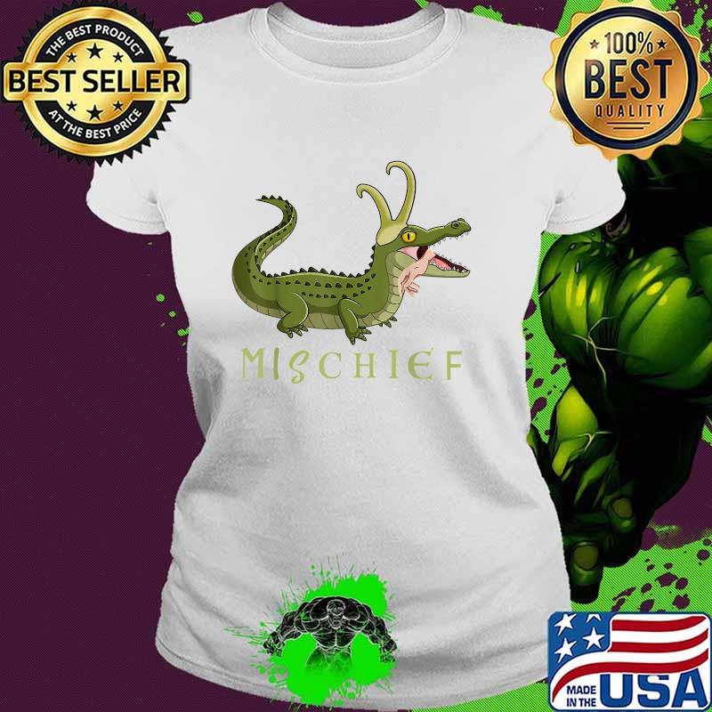 Alligator Loki gator Croki Crocodile God of Mischief T-Shirt Ladies tee Alligator Loki gator Croki Crocodile God of Mischief T-Shirt Ladies tee