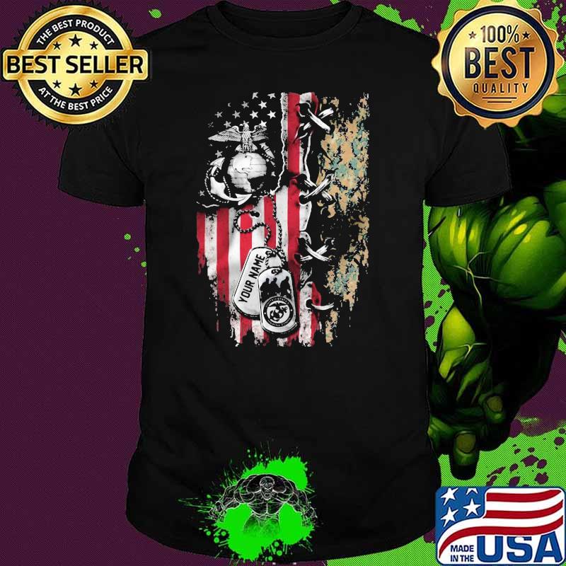 American Flag Veteran Shirt