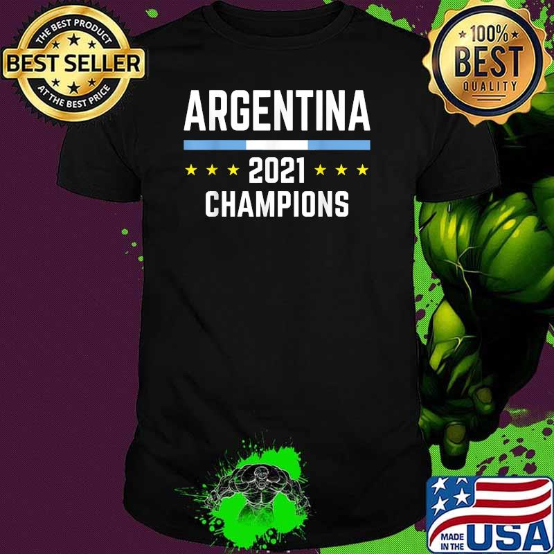 Argentina 2021 Champions Football Soccer Jersey T-Shirt