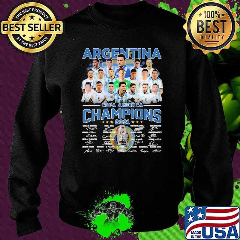 Argentina copa america champions 2021 signatures s Sweater Argentina copa america champions 2021 signatures s Sweater