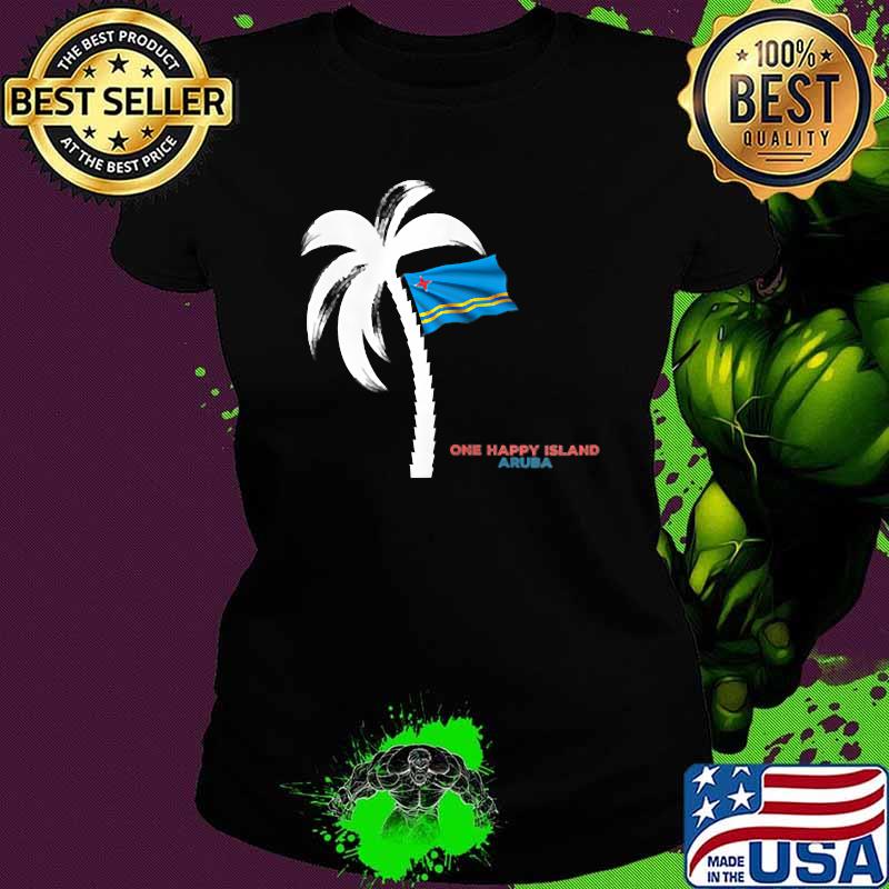 Aruba Relaxation One Happy Island Shirt Ladies tee Aruba Relaxation One Happy Island Shirt Ladies tee