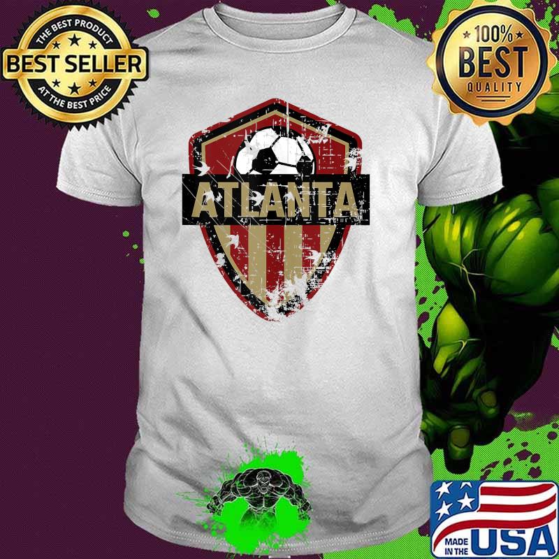 Atlanta Soccer Jersey Style Team Fan FC United Flag Shirt